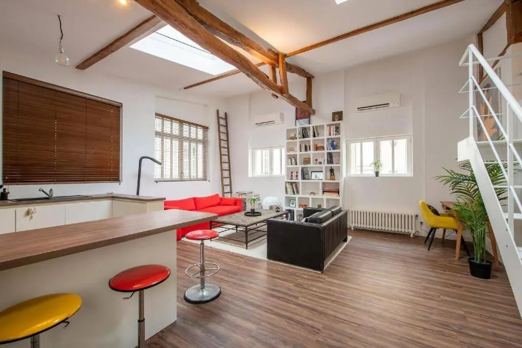 파리 Magnifique Loft Avec Exterieur 아파트 0*,